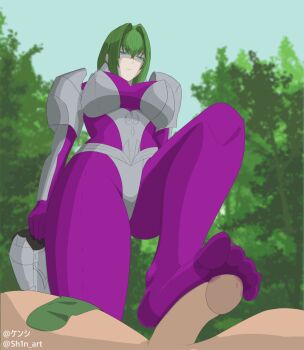 1girl animated animated_png blue_eyes bodystocking boots cum ejaculation feet footjob green_hair green_socks highres kenshi_(39835474) long_hair see-through_clothes see-through_legwear shaded_face shoes single_shoe single_sock socks soles toes unworn_boots unworn_shoes unworn_socks