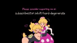 2futa animated ass blue_eyes blush bowsette breast_sucking breasts cleft_of_venus closed_eyes clothed_sex clothes crown cum cum_in_pussy doggystyle ear_piercing ejaculating_while_penetrated ejaculation elbow_gloves full-package_futanari futa_with_futa futanari gloves grabbing_another's_breast groping handsfree_ejaculation hard-degenerate huge_breasts huge_penis kassioppiava leg_lock lying mario_(series) medium_breasts medium_penis missionary multiple_futa navel new_super_mario_bros._u_deluxe nintendo open_mouth peachette penis penis_grab penis_size_difference penises_touching piercing pointy_ears ponytail precum pussy sex sex_from_behind smaller_dominant sound super_crown surprised testicles thighhighs tongue tongue_out top-down_bottom-up twintails uncensored vaginal veins veiny_penis video white_gloves white_thighhighs x-ray