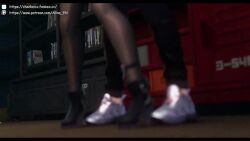 1boy 1girl 3d aline_en animal_ear_fluff animal_ears animated ass bent_over black_hair black_pantyhose breasts covered_navel cum cum_in_pussy cumdrip ejaculation evilaudio fanbox_username fingerless_gloves fox_ears fox_girl girl_on_top gloves grey_hair hetero holding_another&#039;s_wrist hoshimi_miyabi indoors large_breasts leg_grab looking_at_viewer moaning multiple_views nipples paizuri pantyhose patreon_username penis poster_(object) pussy red_eyes reverse_cowgirl_position rubyredva sex sex_from_behind shoes sound spread_legs standing standing_sex straddling tagme television testicles topless_female torn_clothes torn_pantyhose uncensored vaginal video wise_(zenless_zone_zero) zenless_zone_zero