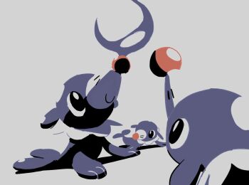 Rule 34 | animal focus, bubble, closed mouth, flippers, gen 7 pokemon, lukasandatta, nintendo, no humans, pokemon, pokemon (creature), pokemon focus, popplio, sea lion, simple background, smile, tail