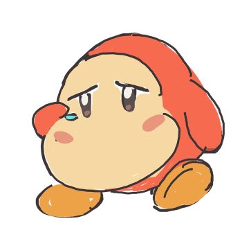 crying davewaterfalls kirby_(series) nintendo tears waddle_dee
