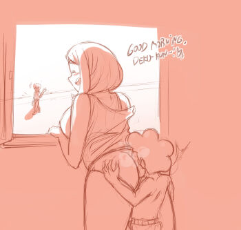 boku_no_hero_academia highres karmaniac midoriya_izuku mineta_minoru netorare stealth_ass_grab stealth_sex tagme uraraka_ochako