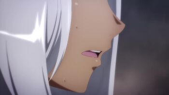 20s 3girls animated ass audible_speech bare_shoulders blood breasts breasts_out brown_hair chouun_shiryuu copyright_name dark-skinned_female dark_skin exploding_clothes fight flashback gloves grey_hair hair_bobbles hair_ornament highres holding holding_sword holding_weapon ikkitousen japanese_audio jumping large_breasts lips long_hair looking_at_another miniskirt multiple_girls panties rain ryona school school_uniform shin_ikkitousen shiny_skin skirt sonken_chuubou_(shin_ikkitousen) sound sword tears thinking torn_clothes underwear very_long_hair video weapon white_hair white_panties wide_hips yamada_asaemon_(ikkitousen)