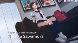 1boy 1girl 3d age_difference animated asian ass barefoot battery_indicator brown_eyes brown_hair casting_couch clothed_male_nude_female completely_nude couch cum cum_in_pussy cum_on_body cumdrip deepthroat ejaculation english_text fellatio flat_chest girl_on_top hair_ornament hairclip hand_on_another&#039;s_head handjob hetero huge_filesize indoors irispoplar irrumatio loli looking_at_viewer male_pubic_hair matching_hair/eyes moaning music nipples nude on_floor on_table oral orgasm outstretched_arms penis pov pov_crotch pubic_hair pussy recording ryuu_ga_gotoku_(series) sawamura_haruka sega sex sex_from_behind short_hair sitting soles sound sound_effects spread_arms spread_legs standing subtitled table tagme toes uncensored vaginal video viewfinder yakuza_(game)