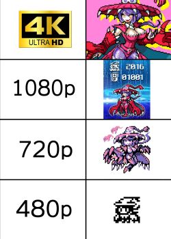 appmon claws digimon digimon_universe:_appli_monsters hat highres long_hair meme pointy_ears warudamon witch_hat