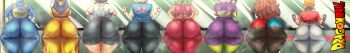 6+girls aged_up android_18 android_21 armor ass ass_focus back backboob bandana black_hair black_pants black_shorts blonde_hair blue_bodysuit blue_dress blue_hair bodysuit bracelet breastplate breasts brown_hair bulma chain checkered_clothes cheelai chi-chi_(dragon_ball) clenched_hands clothes_lift colored_skin crop_top curvy denim denim_jacket denim_pants denim_skirt detached_sleeves dragon_ball dragon_ball_fighterz dragon_ball_gt dragon_ball_super dragon_ball_super_broly dragonball_z dress energy_gun female_focus fingerless_gloves gloves green_hair green_skin gun hand_on_own_hip hands_on_own_hips highres holding holding_gun holding_weapon huge_ass jacket jewelry kefla_(dragon_ball) long_hair long_sleeves mature_female multicolored_dress multiple_girls no_humans orange_bandana pan_(dragon_ball) pants pentakky-sugoi ray_gun red_dress red_pants red_shirt saiyan saiyan_armor shiny_skin shirt shirt_lift short_dress short_hair short_shorts shorts skin_tight skindentation skirt sleeveless sleeveless_jacket standing steam steaming_body super_saiyan sweat thick_thighs thighs tight_clothes tight_pants tomboy twintails videl weapon white_gloves white_hair white_shirt wide_hips yellow_dress