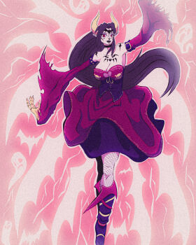 Rule 34 | cosplay, demon, demon girl, digimon, digimon (creature), fallen angel, highres, lilithmon, mark of evil, wings