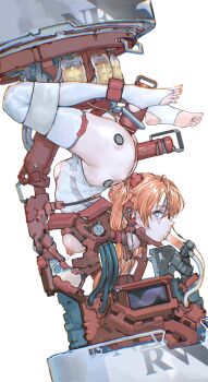 1girl absurdres adapted_costume amputee anal anal_object_insertion arched_back bad_id bad_pixiv_id bdsm blue_eyes bondage bound breast_milk_in_container breast_press breasts breasts_squeezed_together brown_hair dilation_tape enema evangelion:_3.0+1.0_thrice_upon_a_time eyepatch fellatio flexible forced from_side full_body highleg highleg_leotard highres interface_headset_(evangelion) iuui lactation large_breasts legs_up leotard long_hair looking_at_viewer looking_to_the_side mecha_pilot_suit milk moaning neon_genesis_evangelion nipple_penetration nipples no_arms nose_insertion object_insertion oral orange_hair pain pee plugsuit_(evangelion) predicament_bondage prolapse rebuild_of_evangelion restrained sex_machine shiny_skin simple_background simulated_fellatio smile solo souryuu_asuka_langley stationary_restraints stirrup_legwear stomach_bulge suspension sweat tape tears thighhighs toeless_legwear toes torture twintails urinary_drainage_bag urine_bag vaginal vaginal_object_insertion wardrobe_malfunction white_background white_leotard white_thighhighs