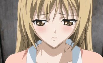 animated animated_gif blonde_hair ichinose_riko mature_female panties ran_sem underwear white_panties