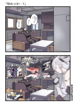 1boy 6+girls :3 ^_^ armpit_cutout bandaged_head bandages black_crown black_nightgown black_tiara blonde_hair bodysuit breasts capelet cinderella_(nikke) closed_eyes clothing_cutout commander_(nikke) creature crown crown_(nikke) dolphin_shorts doro_(nikke) dorothy_(nikke) drill_hair faceless faceless_male goddess_of_victory:_nikke grey_hair hair_bun hair_intakes hair_over_eyes hair_over_one_eye happy hat hetero highres imminent_rape impossible_clothes impossible_leotard isabel_(nikke) jacket jingasa lace-trimmed_nightgown large_breasts leotard long_hair looking_at_viewer mechanical_wings meme military_jacket modernia_(nikke) modernia_(second_affection)_(nikke) multiple_girls nightgown nun o-los official_alternate_design official_alternate_hair_color open_mouth pajamas pink_hair pink_pajamas pink_shorts purple_capelet purple_eyes purple_hair purple_ribbon rapi_(nikke) rapi_(red_hood)_(cherished_red)_(nikke) rapi_(red_hood)_(nikke) rapunzel_(nikke) ribbon scarlet_(nikke) see-through_bodysuit see-through_cleavage see-through_clothes shift_up shorts single_side_bun sleepwear smile taut_leotard tiara too_many_drills twintails very_long_hair white_hair wings