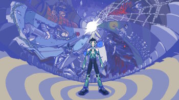 2girls 6+boys black_hair black_shorts blonde_hair blue_eyes bound brown_hair bug butterfly candle circle debris demi-fiend flower full-body_tattoo futomimi_(megami_tensei) hibiki_(120919316) hijiri_jyouji hikawa_(megami_tensei) holding holding_candle insect long_hair looking_up lucifer_(megami_tensei) manikin_(megami_tensei) multiple_boys multiple_girls nitta_isamu plant red_flower red_rose rose shin_megami_tensei shin_megami_tensei_iii:_nocturne shoes short_hair shorts silk sneakers spider_web tachibana_chiaki_(megami_tensei) takao_yuko tattoo tied_up_(nonsexual) topless_male vines yellow_eyes