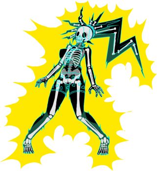 1girl accident accidental_exposure animal_print armpits arms_at_sides bad_anatomy barefoot black_mask boyshort_panties breasts camisole capcom cat_print cleavage collarbone delinquent electricity electrocution english_text eyelashes feet female_focus full_body groin heart heart_print highres zaki_(justice_gakuen) humiliation justice_gakuen legs long_hair mask matching_underwear medium_breasts midriff moero!_justice_gakuen mouth_mask navel neck panties parted_bangs pigeon-toed pink_camisole pink_panties ponytail purple_eyes red_hair see-through_silhouette shiny_clothes shiny_skin sidelocks skeleton spiked_hair thighs tiptoes toes transparent_background tsundere underwear underwear_only very_long_hair what x-ray zappy_pappy